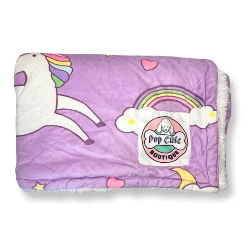 Daydreams and Unicorns Dog Blanket (Fleece) by Pup Chic Boutique - Image 4