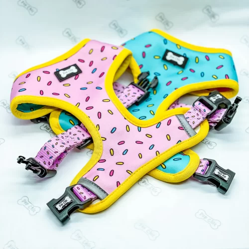 Sprinkles For Days Reversible Harness by Pup Chic Boutique - Image 3