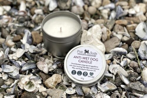 "Anti-Wet Dog Candle" - Remove Wet Dog Smells - by Pup Suds