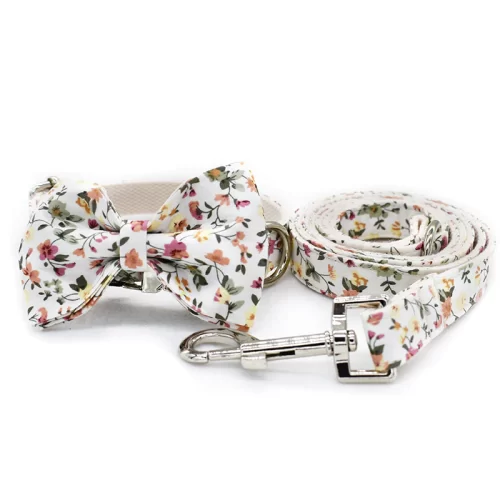 Lulu Dog Collar, Dog Collar & Dog Bowtie (Set) – by The Paw Co. - Image 3