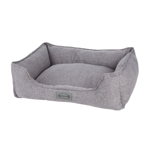 Manhattan Box Dog Bed (in Berry Purple, Denim Blue, Dark Grey or Light Grey) by Scruffs - Image 4