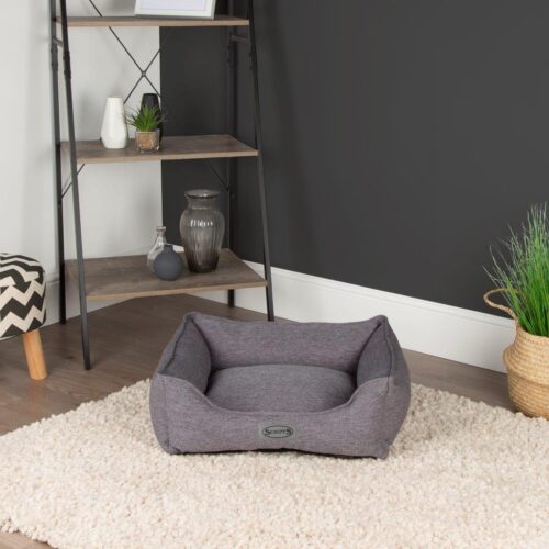 Manhattan Box Dog Bed (in Berry Purple, Denim Blue, Dark Grey or Light Grey) by Scruffs - Image 23