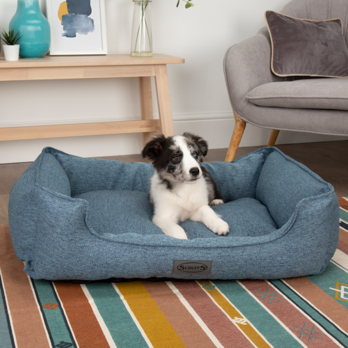 Manhattan Box Dog Bed (in Berry Purple, Denim Blue, Dark Grey or Light Grey) by Scruffs - Image 22