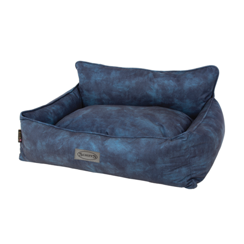 Kensington Box Dog Bed (in Cream, Chocolate, Navy or Grey) by Scruffs - Image 11