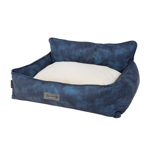 Kensington Box Dog Bed (in Cream, Chocolate, Navy or Grey) by Scruffs - Image 12