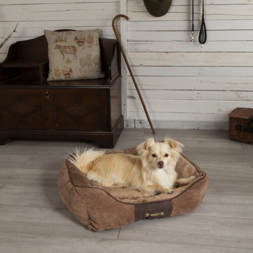 Chester Box Dog Bed (in Chocolate Brown, Dark Grey or Graphite Grey) by Scruffs - Image 6