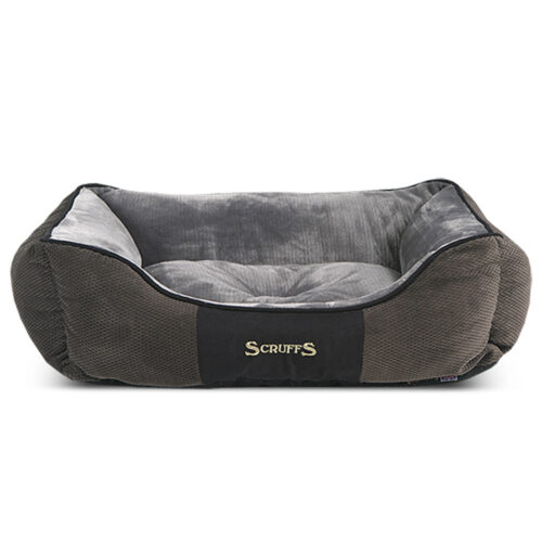 Chester Box Dog Bed (in Chocolate Brown, Dark Grey or Graphite Grey) by Scruffs - Image 4