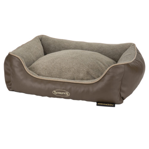 Chateau Memory Foam Orthopaedic Box Dog Bed (Dove, Latte) by Scruffs - Image 7