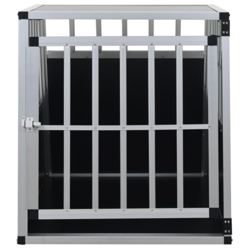 Dog Cage with Single Door (65 x 91 x 69.5cm) - by VidaXL - Image 3