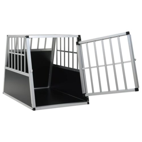 Dog Cage with Single Door (65 x 91 x 69.5cm) - by VidaXL - Image 6