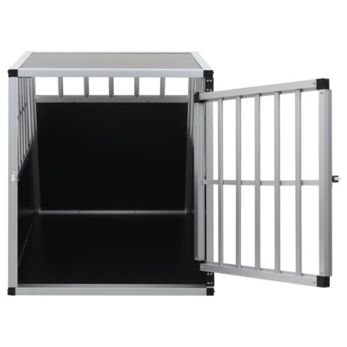 Dog Cage with Single Door (65 x 91 x 69.5cm) - by VidaXL - Image 7