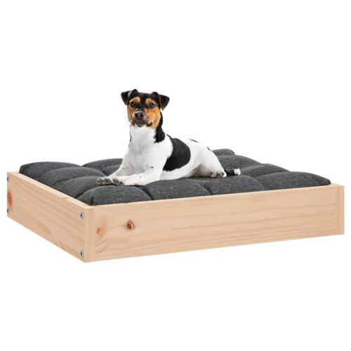 Dog Bed in Solid Wood Pine (51.5 x 44 x 9cm) - by VidaXL - Image 6