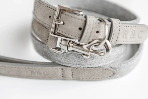 “Dalton” Fabric & Leather Dog Collar – by Ralph & Co - Image 5