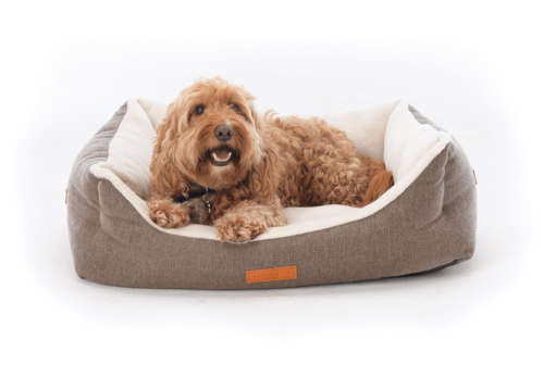 “Lincoln” Herringbone Nest Dog Bed – by Ralph & Co - Image 7