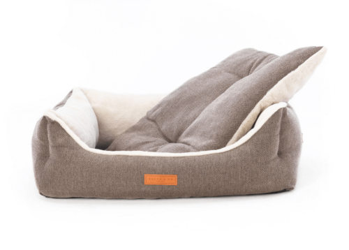 “Lincoln” Herringbone Nest Dog Bed – by Ralph & Co - Image 6