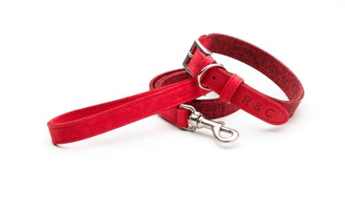 “Etna” Fabric & Leather Dog Lead – by Ralph & Co - Image 3