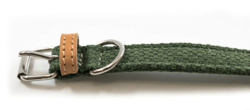 “Richmond” Fabric & Leather Dog Collar – by Ralph & Co - Image 5