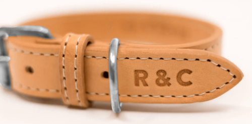 “Trieste” Italian Leather Dog Collar – by Ralph & Co - Image 3