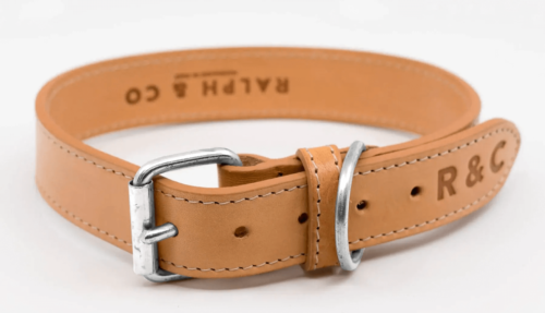 “Trieste” Italian Leather Dog Collar – by Ralph & Co - Image 4