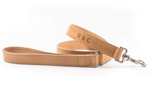 “Trieste” Italian Leather Dog Lead – by Ralph & Co