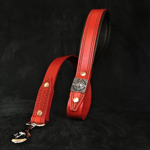 The "Eros" Dog Collar (Red) - by Bestia - Image 8