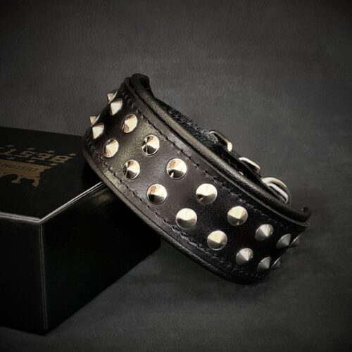 The "Boston" Dog Collar (Black) - by Bestia - Image 4