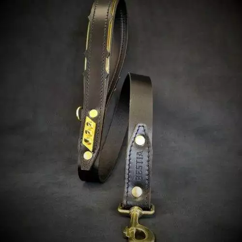 The ''Midas'' Dog Leash (Black) - by Bestia