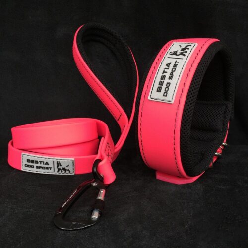 The Dog Sport Tactical Dog Leash (Neon Pink) - by Bestia - Image 3